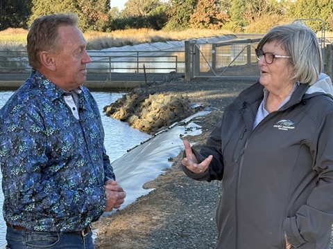 Cr Marwood Dairy Farmer Ann Gardiner.JPG